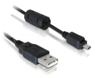 Delock Kabel USB 2.0 -mini USB Nikon (8-pin) 1,8m - 119838 - zdjęcie 1